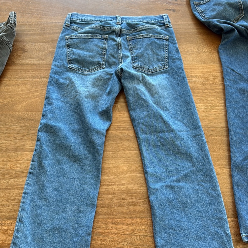 3 pairs Boys Old Navy Straight cut jeans - Picture 5 of 7